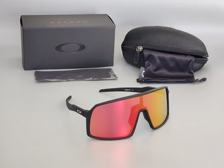 Premium White Frame Mirror Sports Sunglasses